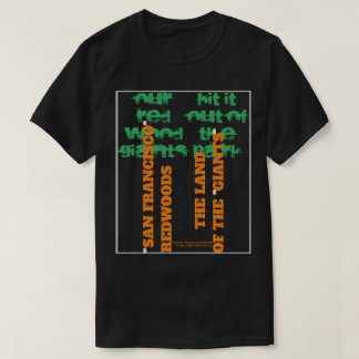 レッドウッド巨人の土地 Tシャツ