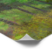 レッドウッド森林 ポスター (角)