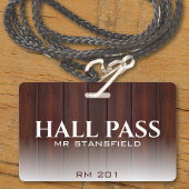 レッドウッド素朴カントリースクールクラスルームのホール峠 バッジ