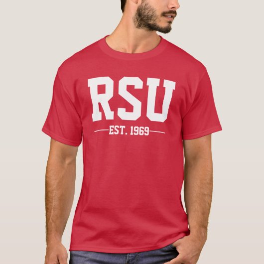 レッドウッド超自然大学の大学のシャツ Tシャツ (正面)