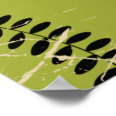 レッドウッド・カリフォルニア・ヴィンテージ旅行ポスター ポスター (角)