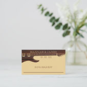 レッドウッド&タンブラウンギター結婚の曲のリクエスト エンクロージャーカード (スタンド正面)