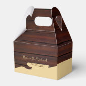 レッドウッド&タンブラウンギタ結婚ー フェイバーボックス (正面サイド)