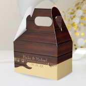 レッドウッド&タンブラウンギタ結婚ー フェイバーボックス