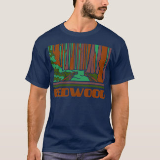 レッドウッドUSナショナルパークギフトレッドウッドナショナルパ Tシャツ