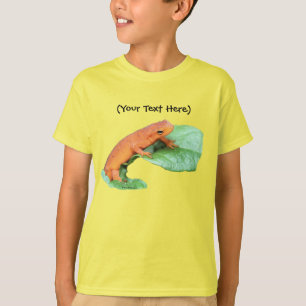 レッドエフトオレンジサラマンダー自然 Tシャツ