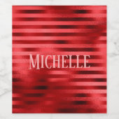 レッドエレガンス ワインラベル (シングルラベル)