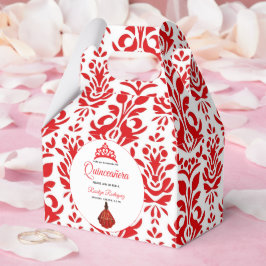 レッドエレガントク王室のンセアニラ フェイバーボックス