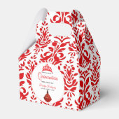 レッドエレガントク王室のンセアニラ フェイバーボックス (正面サイド)