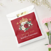 レッドエレガントフローラキンセアニラありがとう フェイバーバッグ (封をした状態)