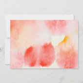 レッドエレガントローズダービーパーティー 招待状 (裏面)