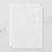 レッドエレガントローズ結婚式招待状 招待状 (裏面)