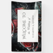 レッドエレガントローゼズブラック 横断幕 (縦)