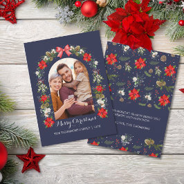 レッドエレガント開花ベリーリボンフェスティバル シーズンカード