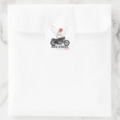 レッドエンジェルカフェレーサーモーターレジェンド ラウンドシール (バッグ)