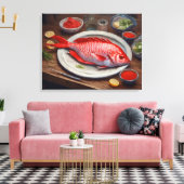 レッドエンペー絵を描ス – キャンバスプリントプリント キャンバスプリント (インサイチュ (リビング))