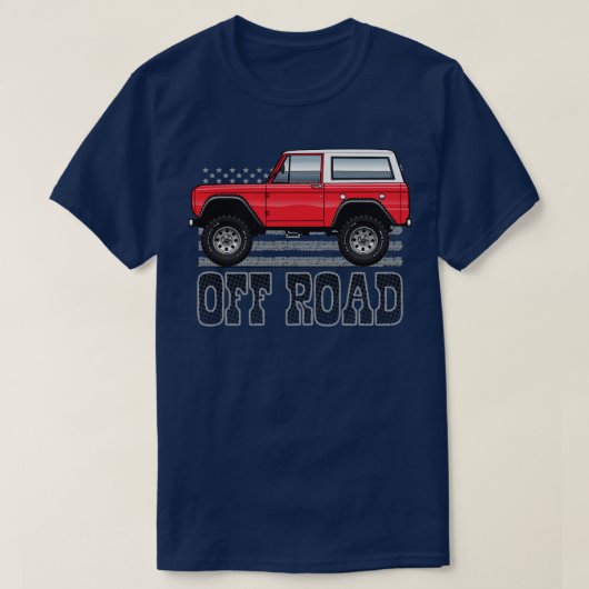 レッドオフ道路 Tシャツ (デザイン正面)