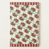 レッドオリーブとストライププランナー プランナー手帳 (裏面)