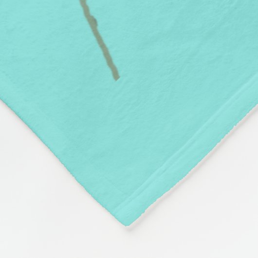 レッドオレンジイエローポピーフローラフラワーアクア フリースブランケット (角)