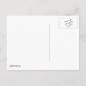 レッドオレンジゲルベラデイジー日付を保存 案内ポストカード (裏面)