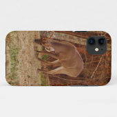 レッドオークカモフラージスタグバック食べ物を与えディアーズ Case-Mate iPhoneケース (裏面(横))