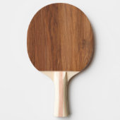 レッドオーク材 卓球ラケット (正面)