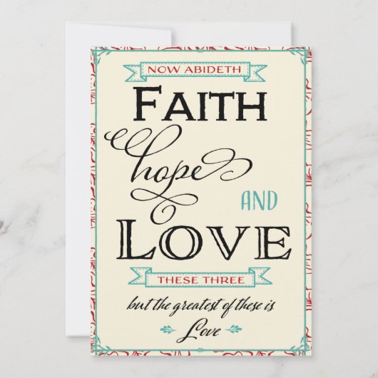 レッドオーク葉ズカントリーウェディング招待状 招待状 (裏面)