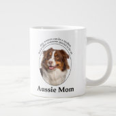 レッドオーストラリアの羊飼いママ ジャンボコーヒーマグカップ (右)