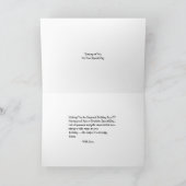 レッドオーストラリアケルピーハッピーバースデー カード (内部)