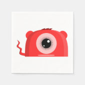 レッドオーソ紙ナプキンス スタンダードカクテルナプキン (正面)