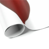 レッドオーナメントラッピング紙 ラッピングペーパー (ロールコーナー)