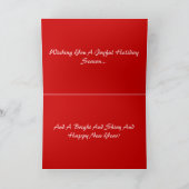 レッドオーナメント  シーズンカード (内部)