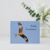 レッドカイトパーティの招待状 招待状 (スタンド正面)