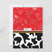 レッドカウボーイサンキューノート サンキューカード (裏面)