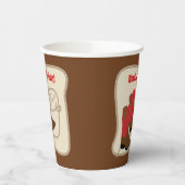 レッドカウボーイブーツウェスタンボーイズバースデーパーティー 紙コップ (左)