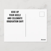 レッドカウボーイブーツ卒業 ポストカード (裏面)