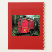 レッドカスタマイズジプシー小さなキャラバン プランナー手帳 (裏面)