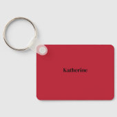 レッドカスタムラスベガスネバダウェルカムサイン キーホルダー (裏面)