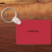 レッドカスタムラスベガスネバダウェルカムサイン キーホルダー (裏面)