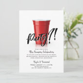 レッドカップ | いつだってパーティー 招待状 (スタンド正面)
