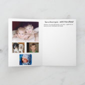 レッドカニのアップルベリーinスノーホリデーカード カード (内部)