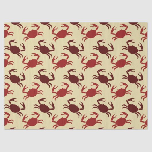 レッドカニオンクリームデコパージュ 薄葉紙 (正面)