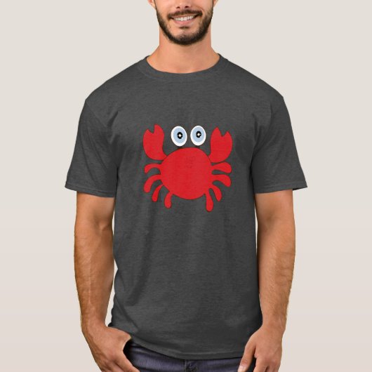 レッドカニ食カスタム品 Tシャツ (正面)