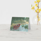 レッドカヌー カード (黄色い花)