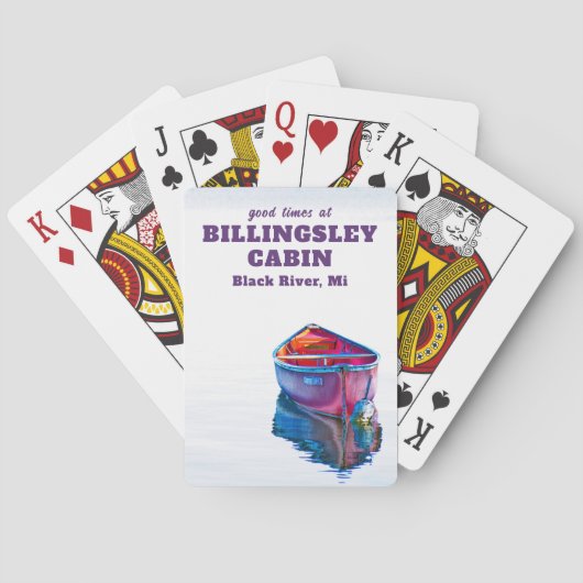 レッドカヌー・グッドタイムズ トランプ (裏面)