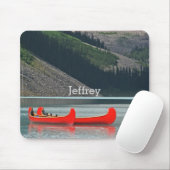 レッドカヌー、レイク、マウンテンズカスタム マウスパッド (マウス)