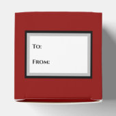 レッドカファッションドボース付き古い蒸気機関車Bをお願い フェイバーボックス (上部)