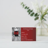 レッドカブーススビクトリアンチームトレイン 名刺 (スタンド正面)