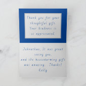 レッドカボースカスタムサンキューカード サンキューカード (内部)