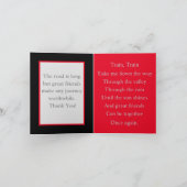 レッドカボースドアサンキューカード サンキューカード (内部)